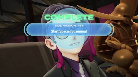 start special scanning pokemon legends za mega dimension