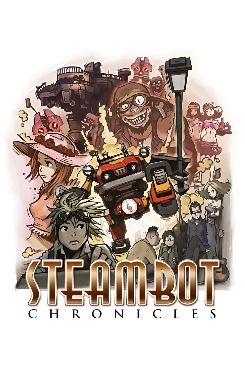 Steambot Chronicles game tag page cover art