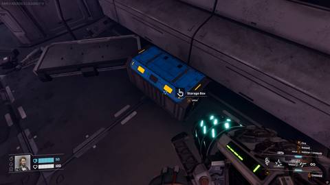 storage box with rotor blueprint in starrupture