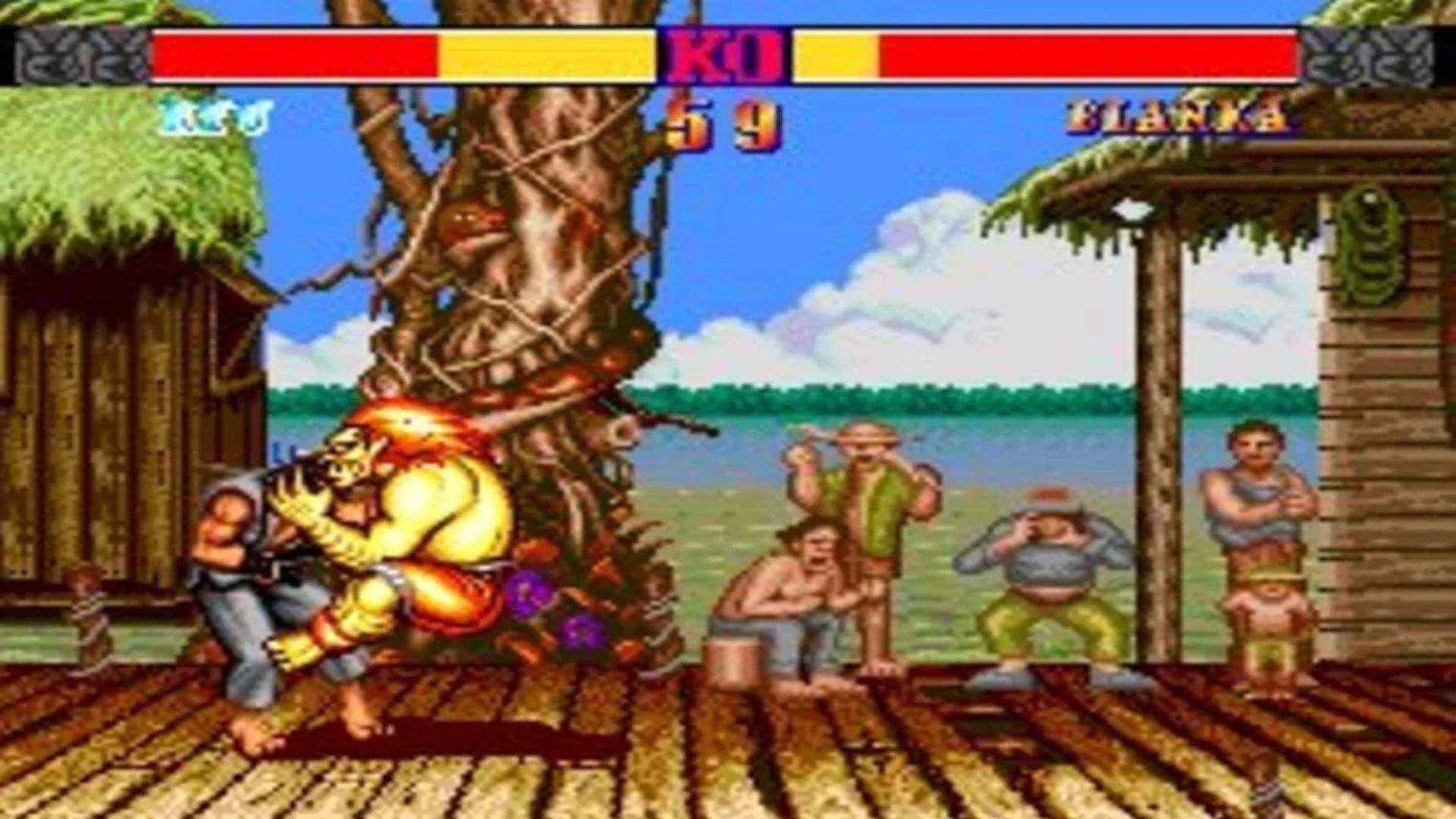 Street Fighter 2 Blanka Attacks