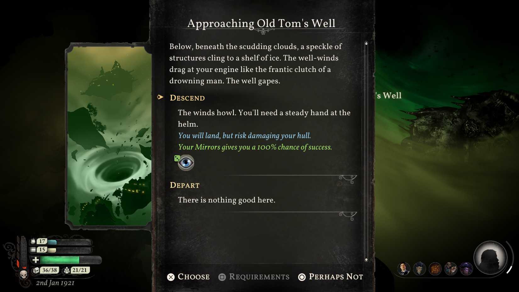 Sunless Skies screenshot old toms well