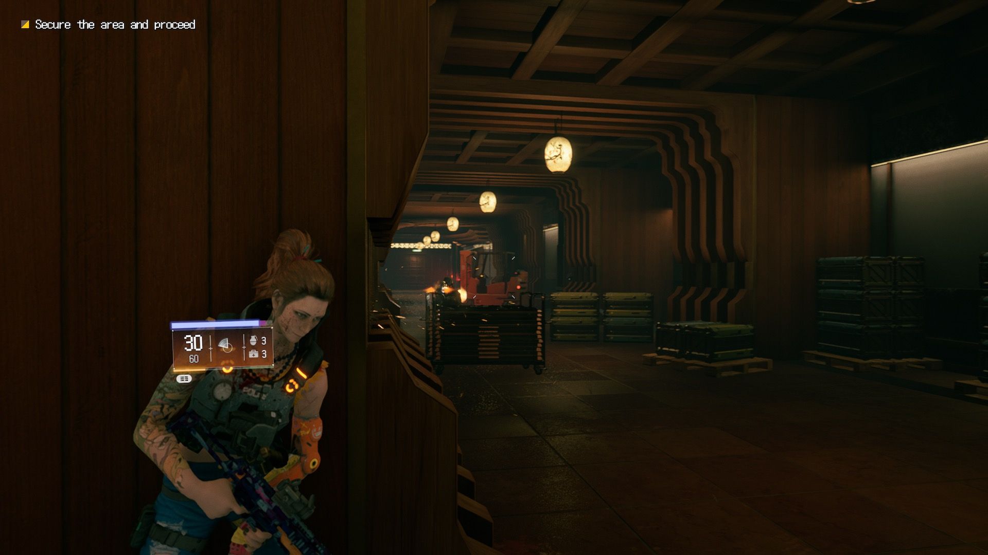 Taking cover in Wanted Dead