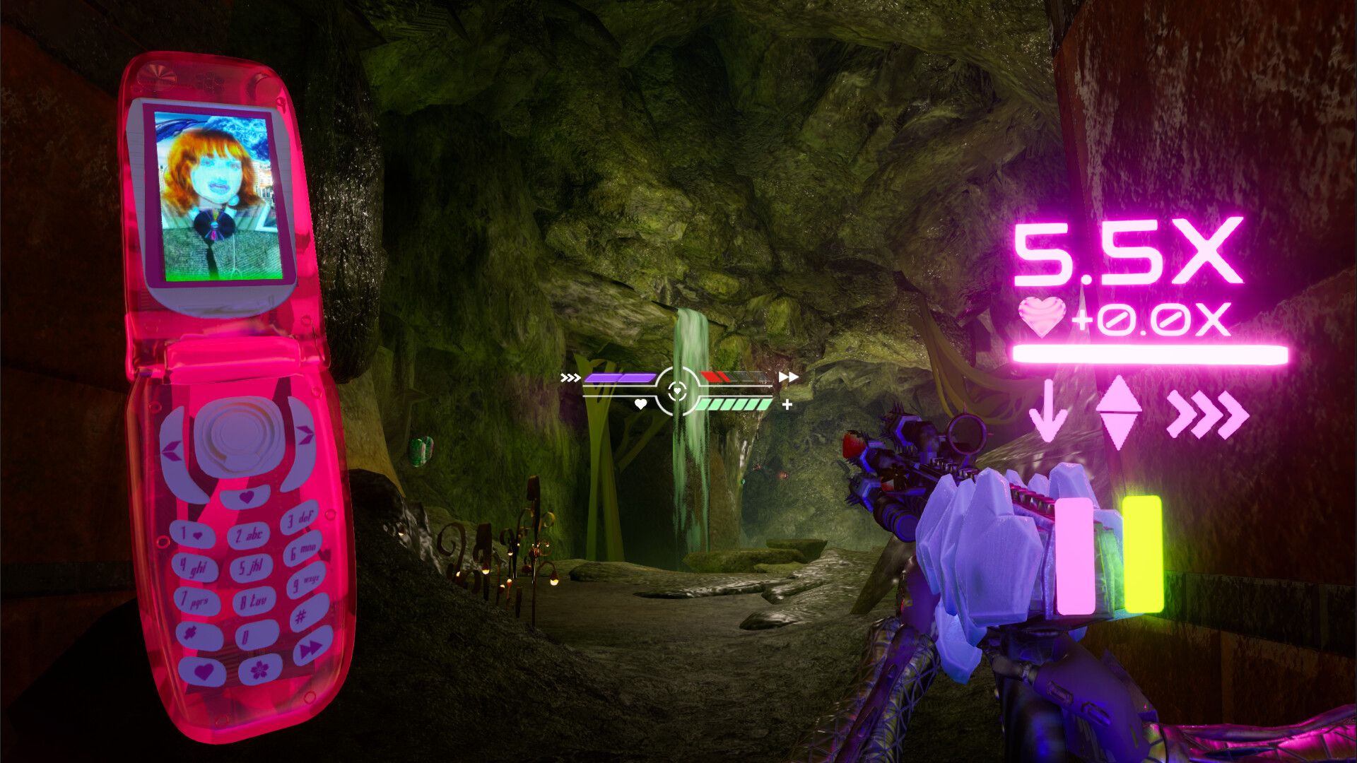 Talking on the phone in Don't Stop, Girlypop (Preview)