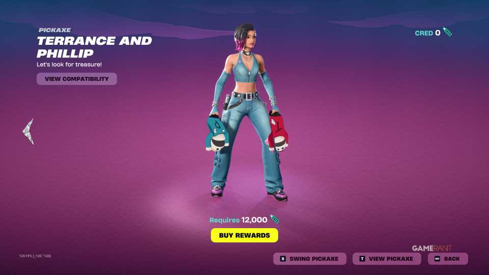 Terrance and Phillip (Pickaxe) - Fortnite