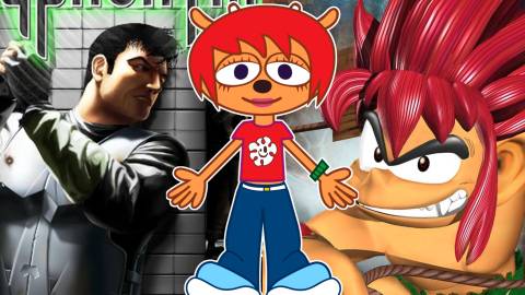 A collage of great games released in 1999 that nobody remembers in 2026: Syphon Filter, Um Jammer Lammy and Tomba! 2.