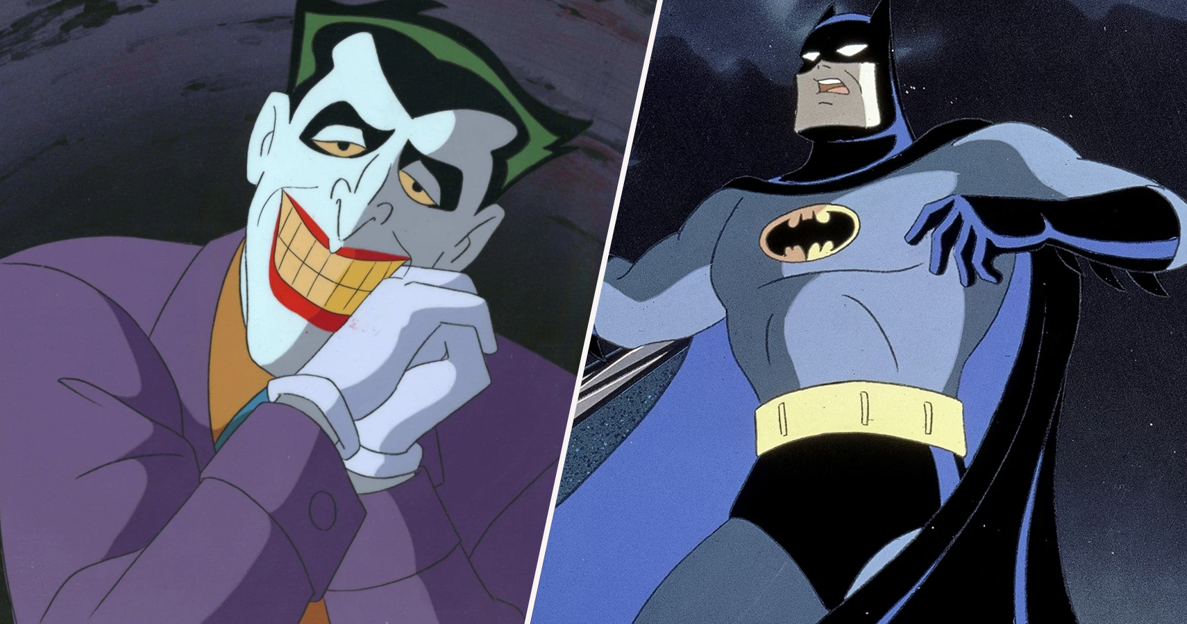 The Joker and Batman in Mask of the Phantasm