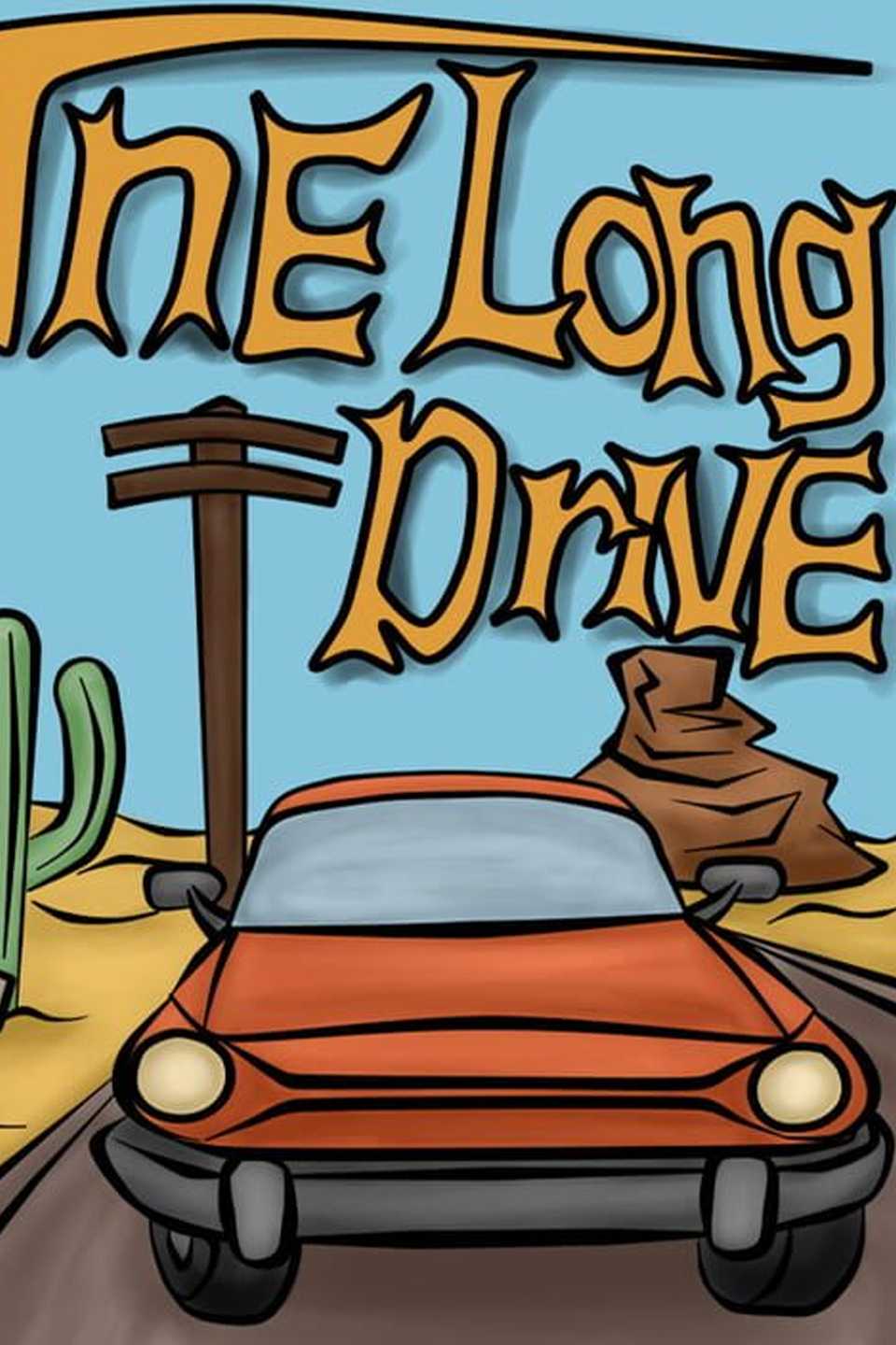the long drive tag page cover art