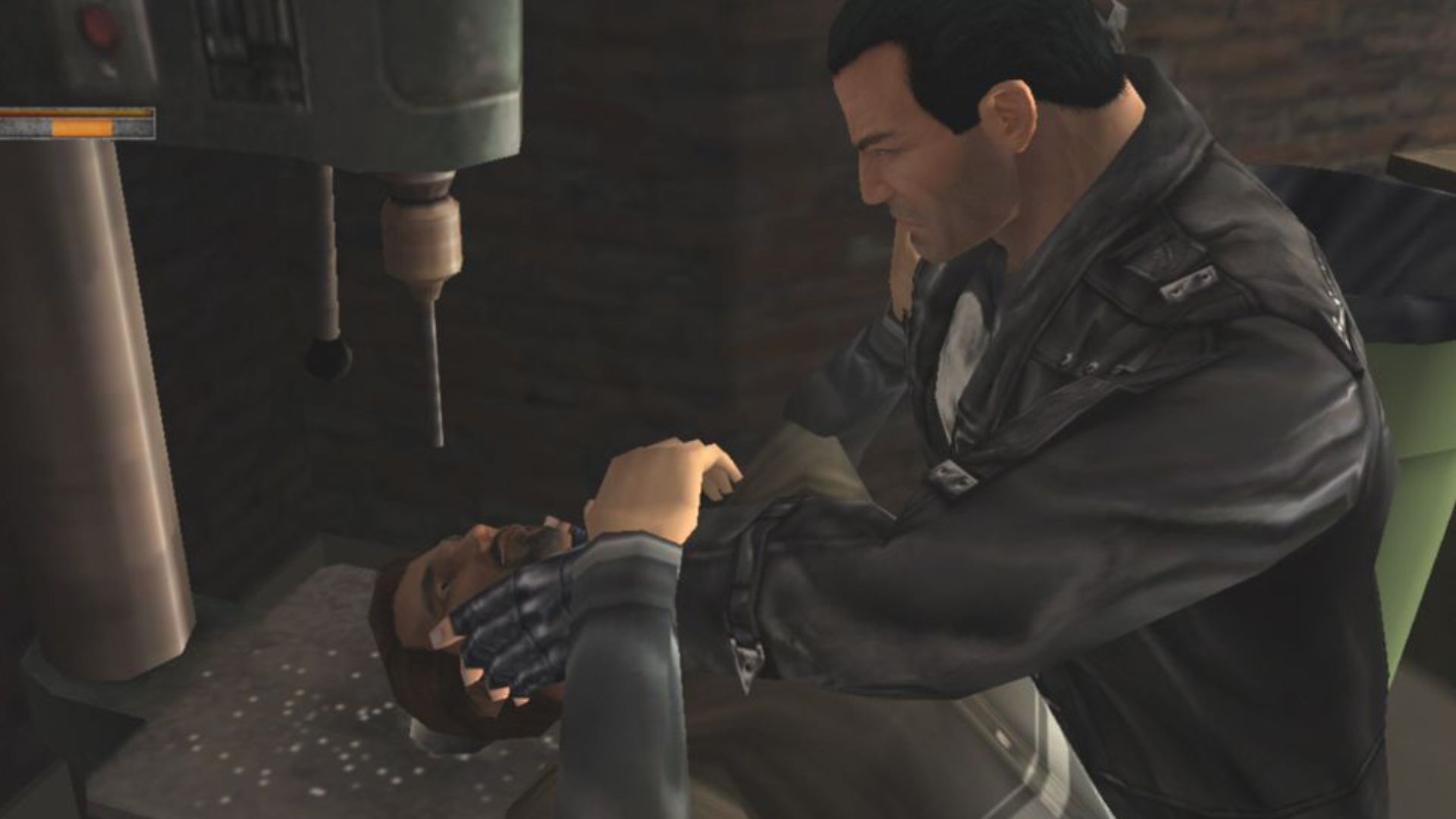 The Punisher - Frank interrogates a criminal