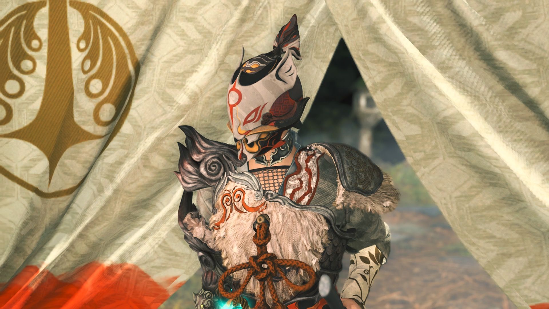 The samurai in Kunitsu-Gami Path Of The Goddess (2024)