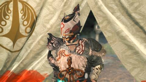 The samurai in Kunitsu-Gami Path Of The Goddess (2024)