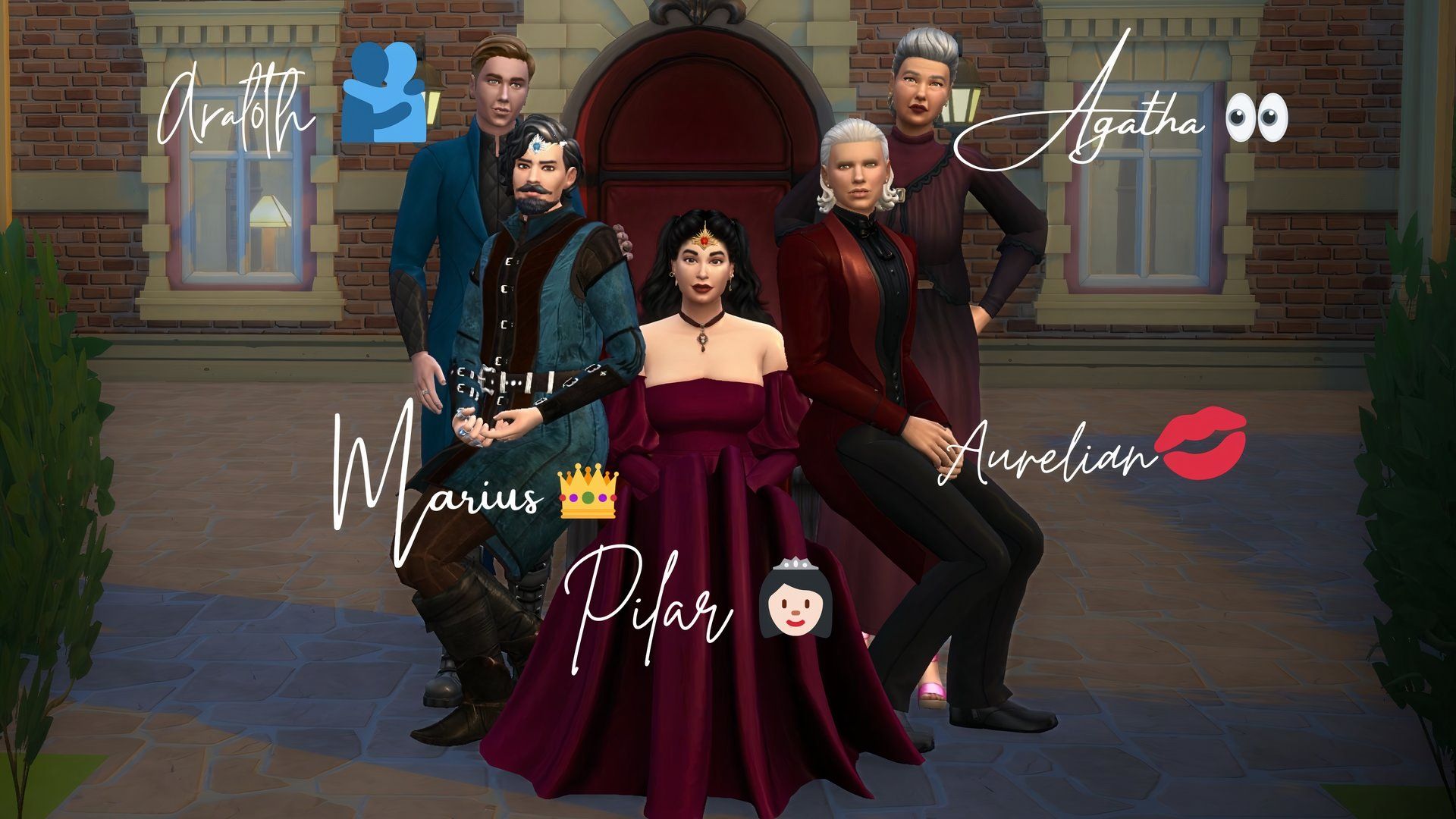 The Sims 4 Dynasty & Legacy Royal Families