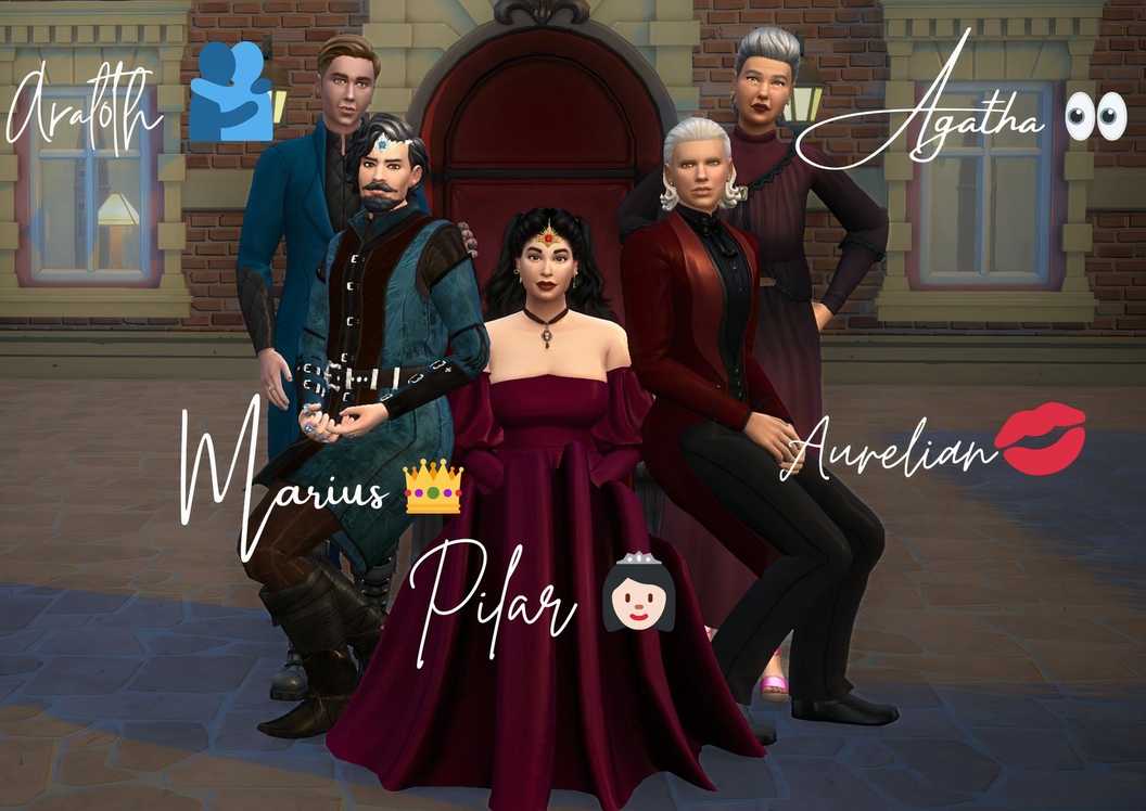 Keluarga Kerajaan Dynasty Sims 4 dalam The Sims 4 Royalty & Legacy