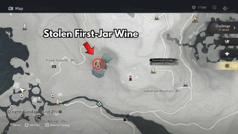 the stolen first jar wine location where winds meet