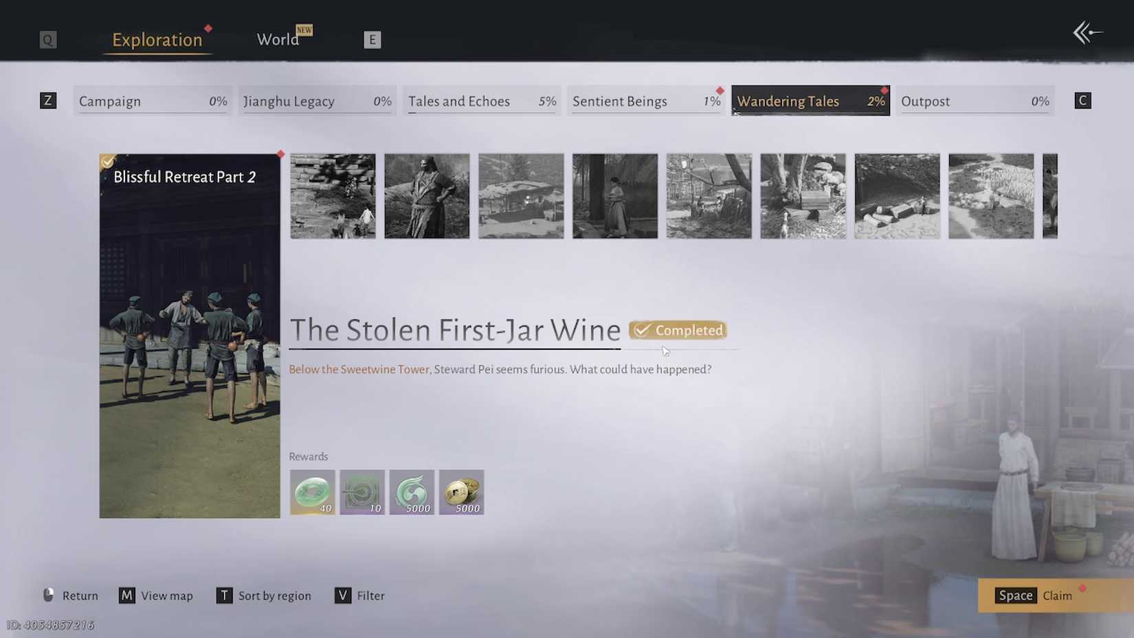 the stolen first jar wine wandering tale where winds meet (2)