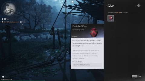 the stolen first jar wine wandering tale where winds meet