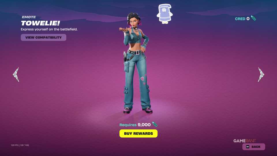 Towelie! (Emoticon) - Fortnite