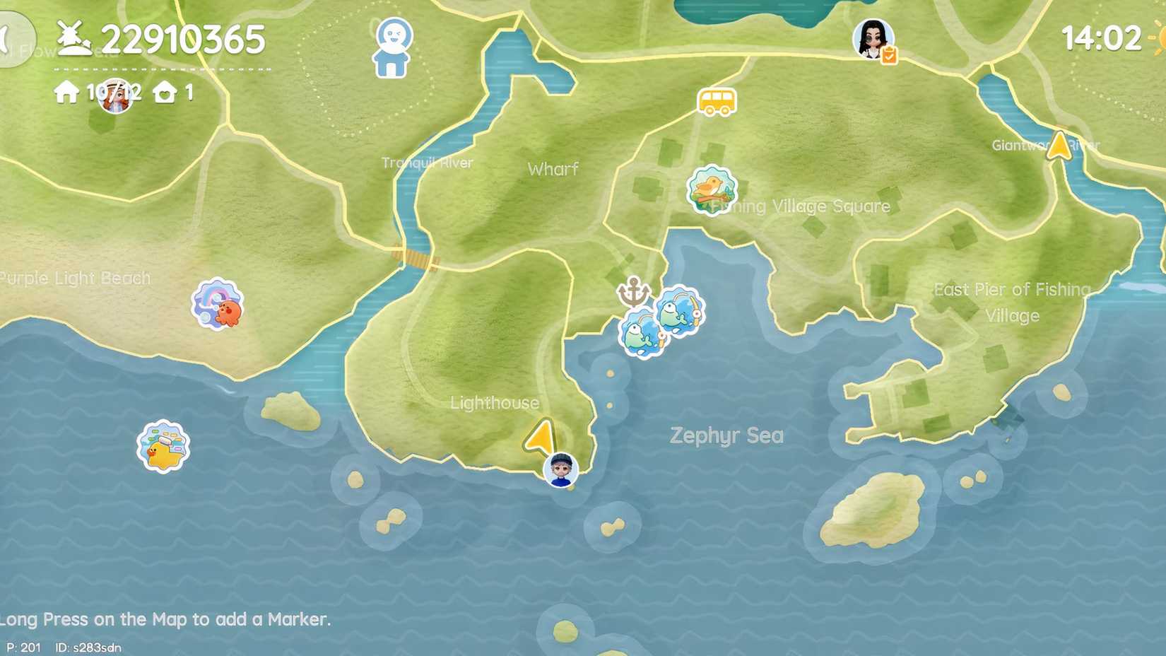 Town Center Giantwood River Pink Bubble Hartopia