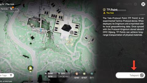 tp point in arknights endfield 