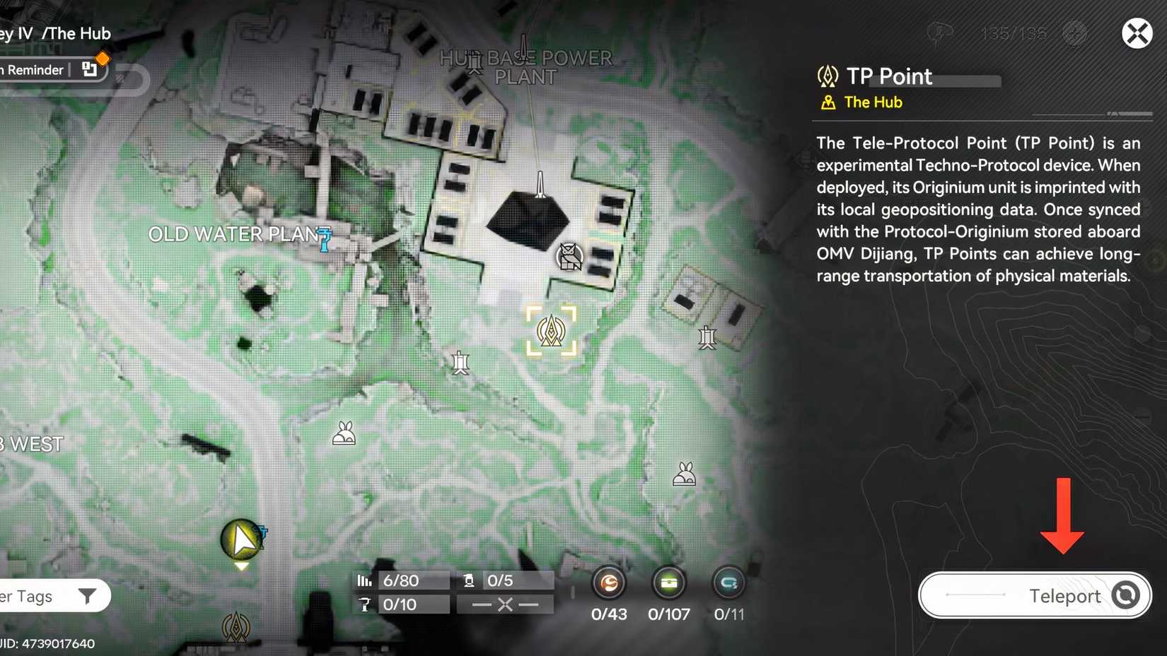 tp point in arknight's end field 