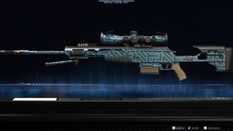 Trace Camo Preview on the Hawker HX - Black Ops 7