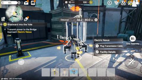 transmitting power to the bridge approach electric nexus in arknights endfield