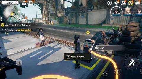 transmitting power to the bridge approach electric nexus in arknights endfield 