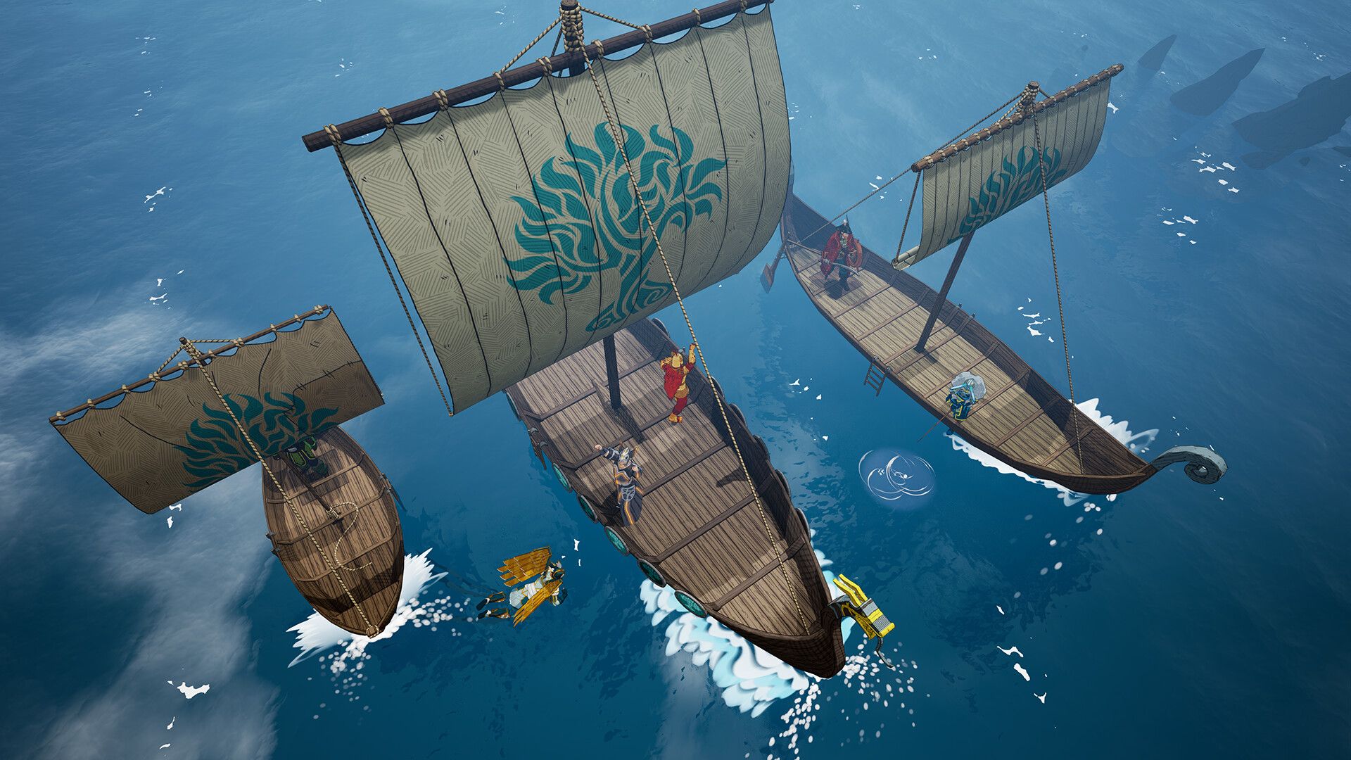 Tribes of Midgard ships