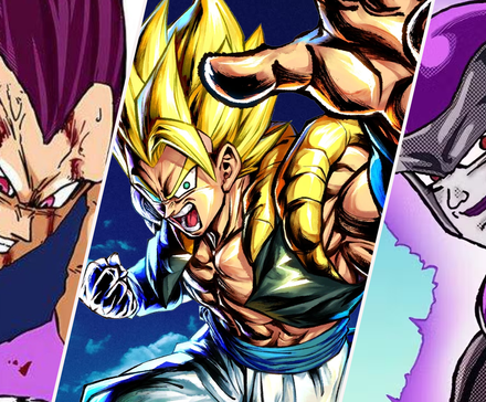 Ultra Ego Vegeta, Super Saiyan Gogeta, and Black Frieza in Dragon Ball Super