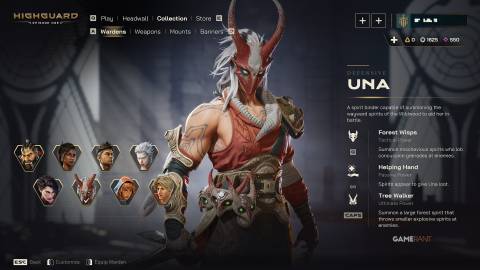 Una Highguard Gameplay