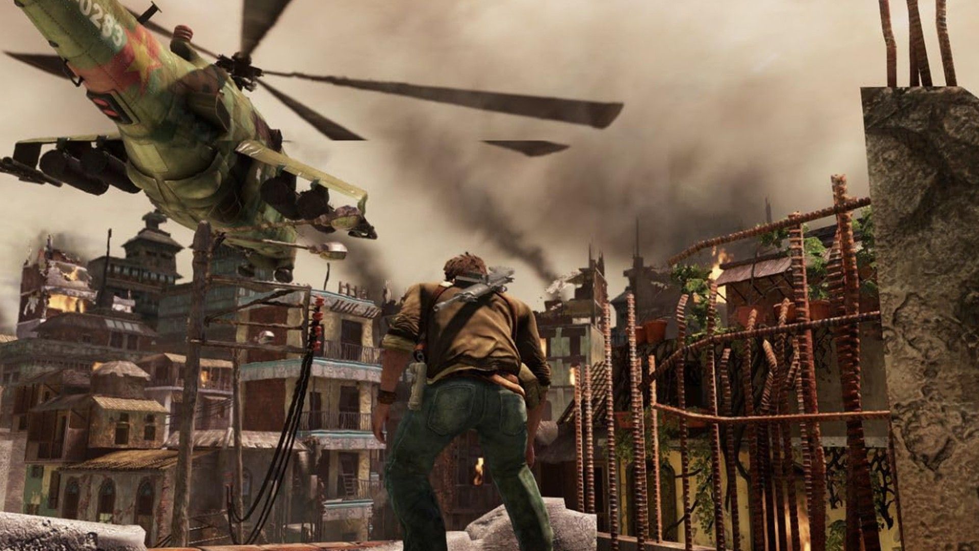 Uncharted 2 Helicopter