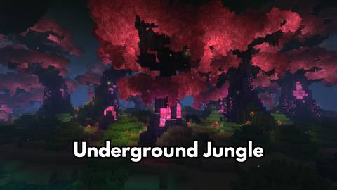 Underground Jungle devastated lands hytale