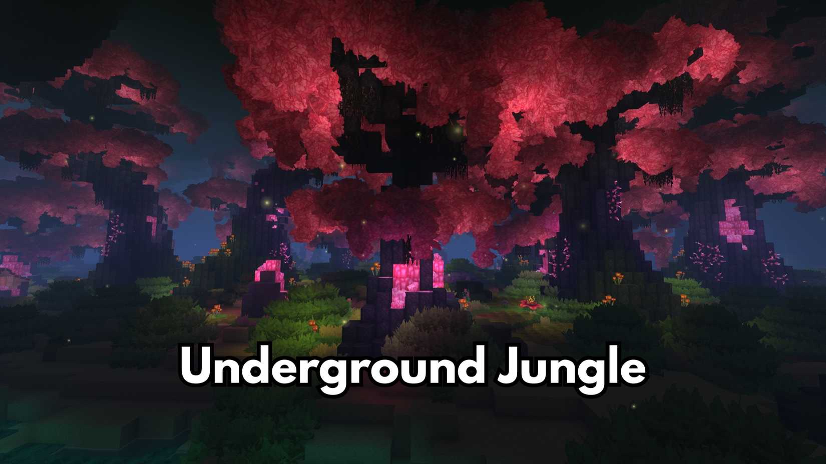 Underground Jungle devastated lands hytale