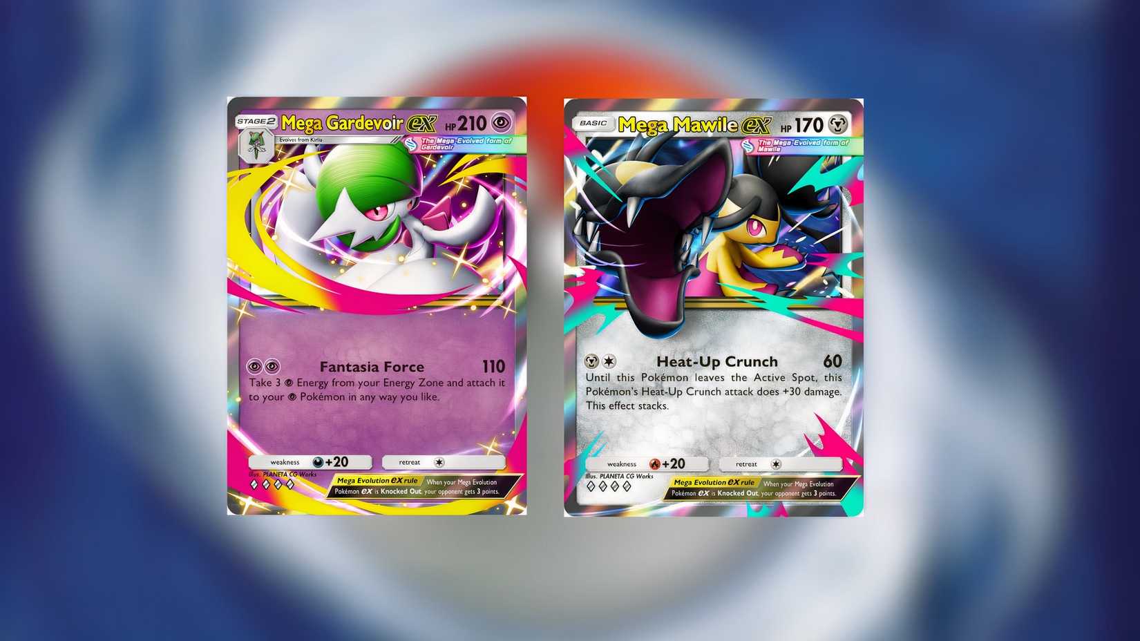 Pokemon TCG Pocket Mega Gardevoir and Mega Mawile