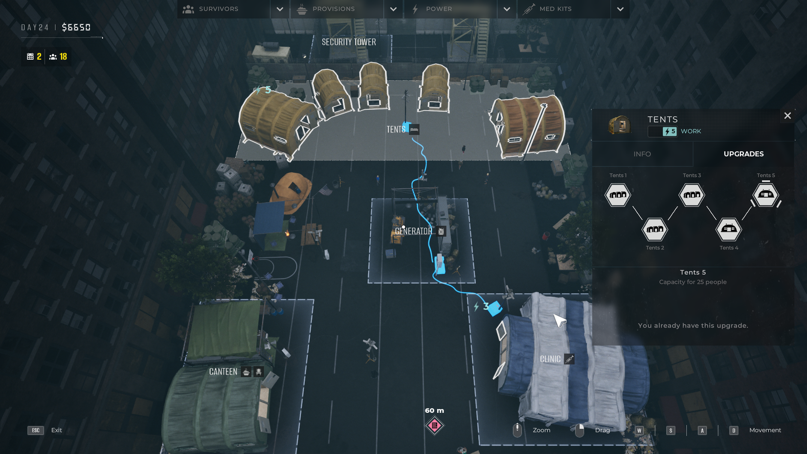 upgraded base quarantine zone