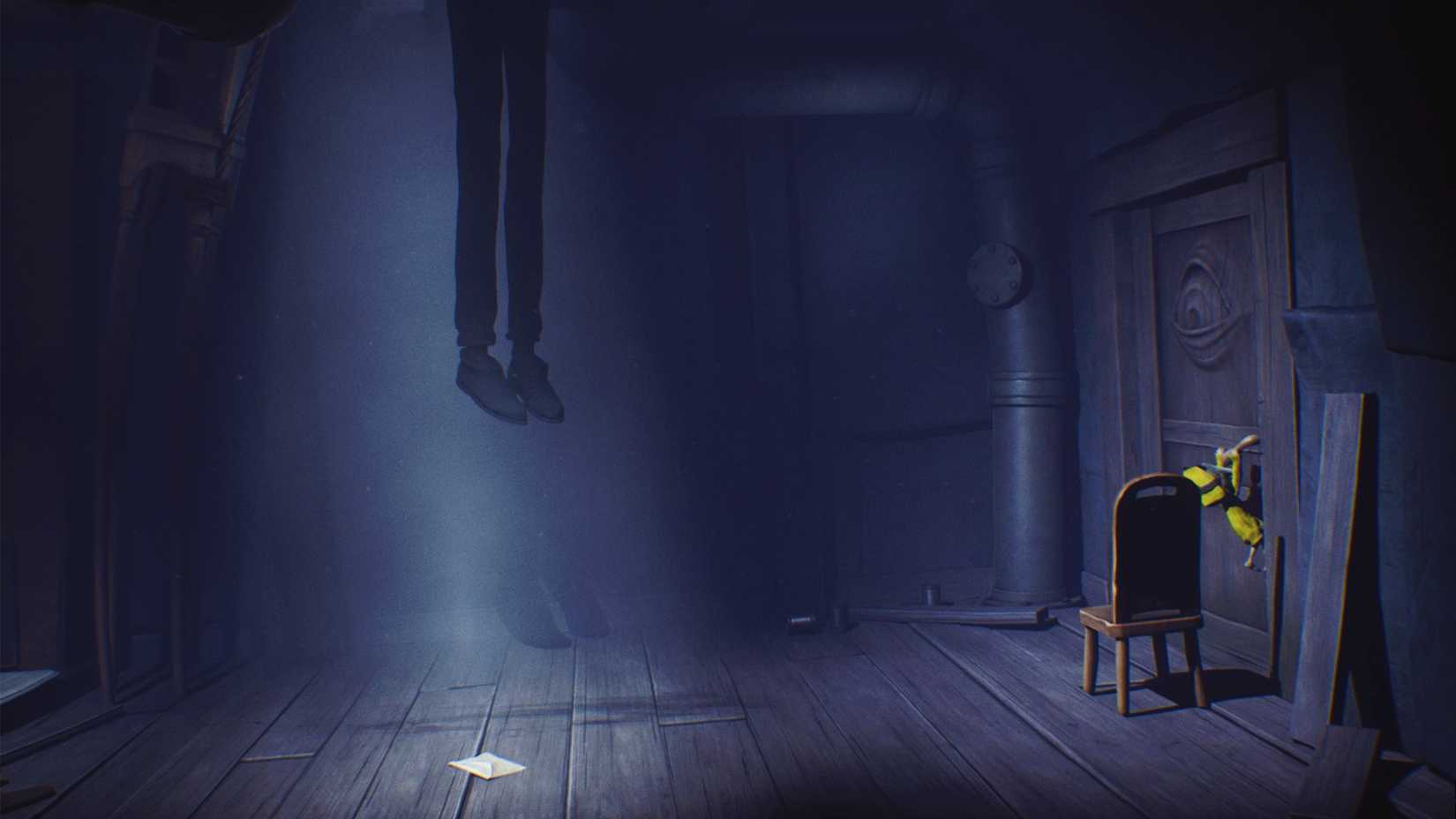 use chair to open door in little nightmares