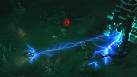 Using magic on enemies in Diablo 3 (2012)