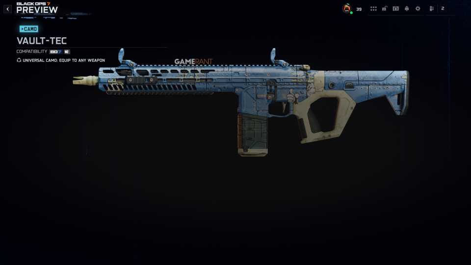 Vault-Tech (Weapon Camo) - Black Ops 7