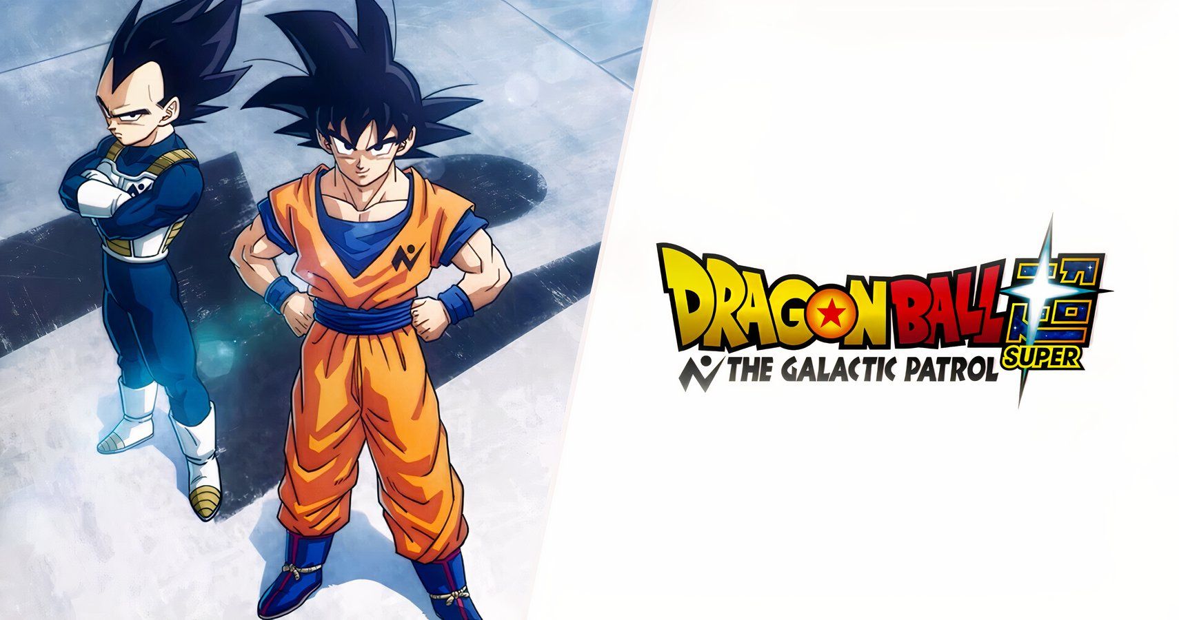 Vegeta and Goku in the Dragon Ball Super Galactic Patrol Anime