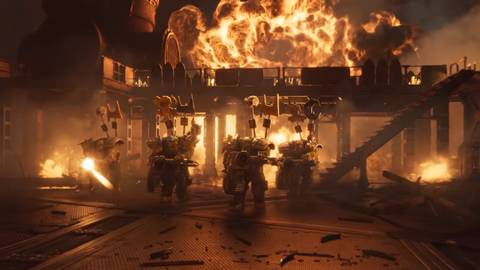 warhammer 40k dawn of war 4 ork trailer flash gitz arrive