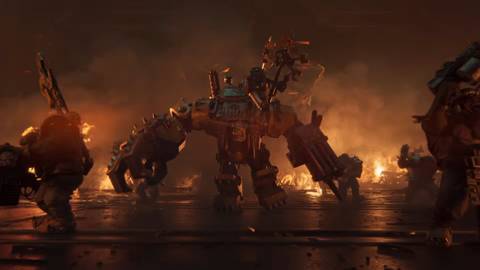 warhammer 40k dawn of war 4 ork trailer gorgutz approaching
