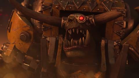 warhammer 40k dawn of war 4 ork trailer gorgutz roar