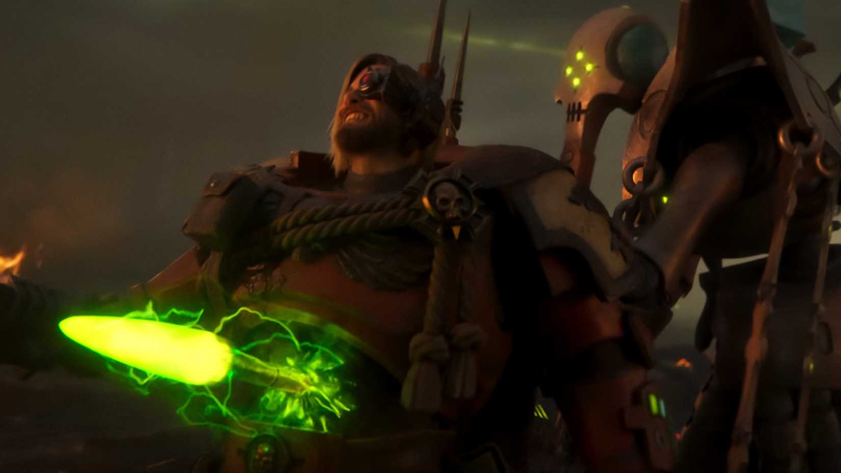 warhammer 40k dawn of war 4 reveal trailer cyrus necron