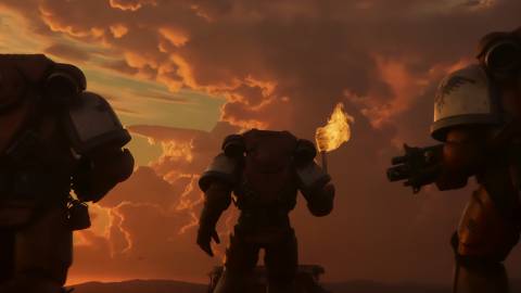 warhammer 40k dawn of war 4 reveal trailer space marines