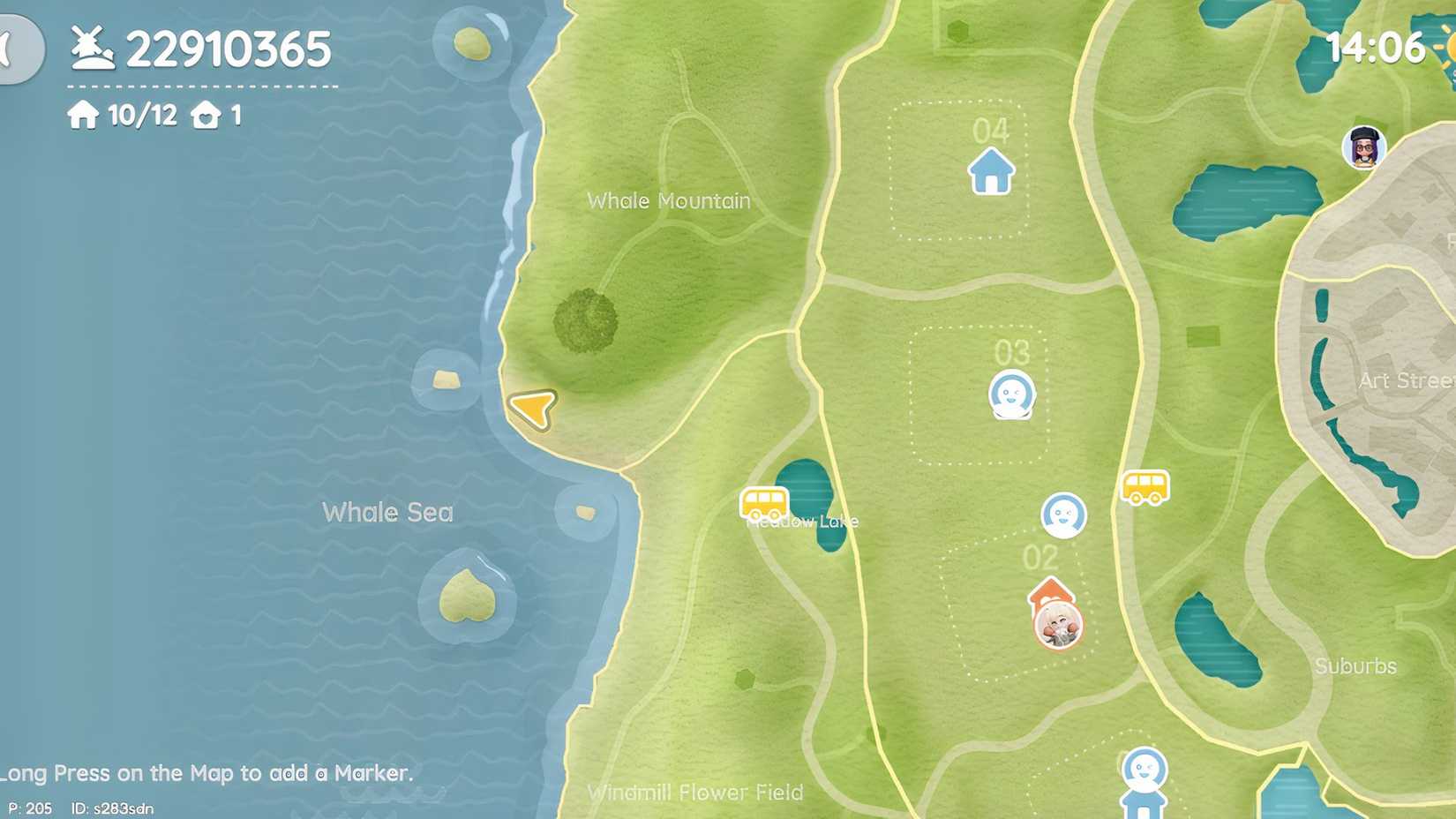 Whale Mountain 1 Pink Bubble Hartopia