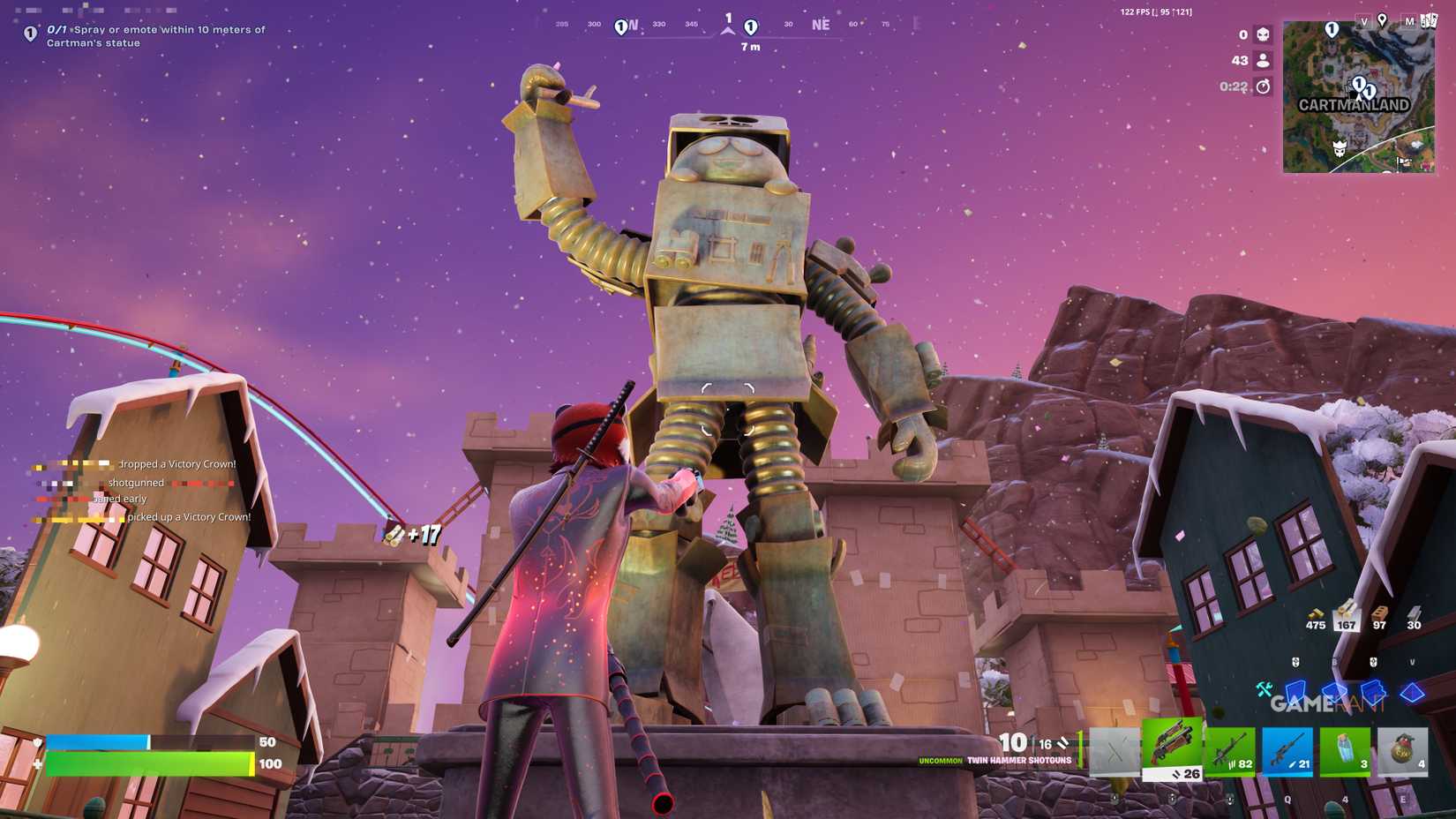 Where to Find Cartman's Statues in Fortnite - 5