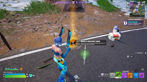 where to find Kenny’s Respawn Token in Fortnite