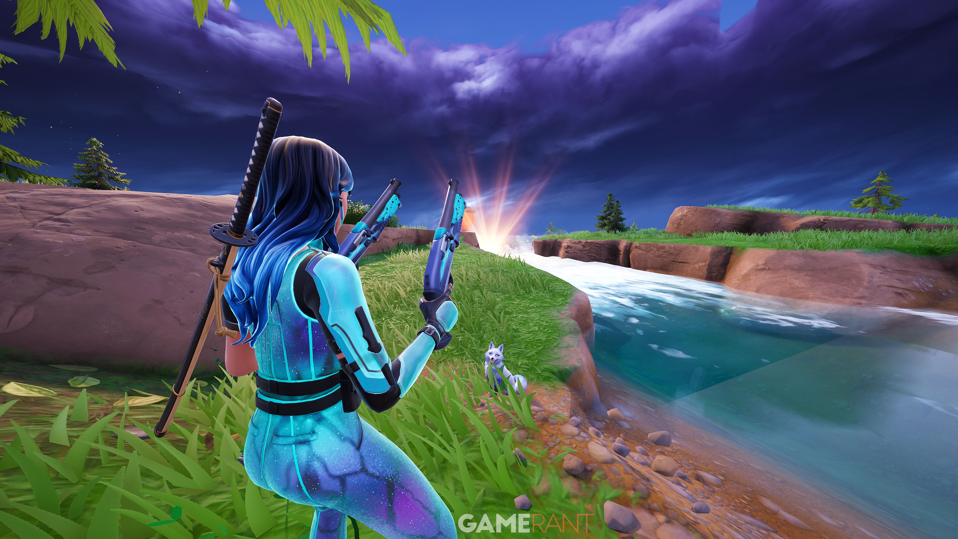 Where to Find Sunset Falls in Fortnite - Featured Image