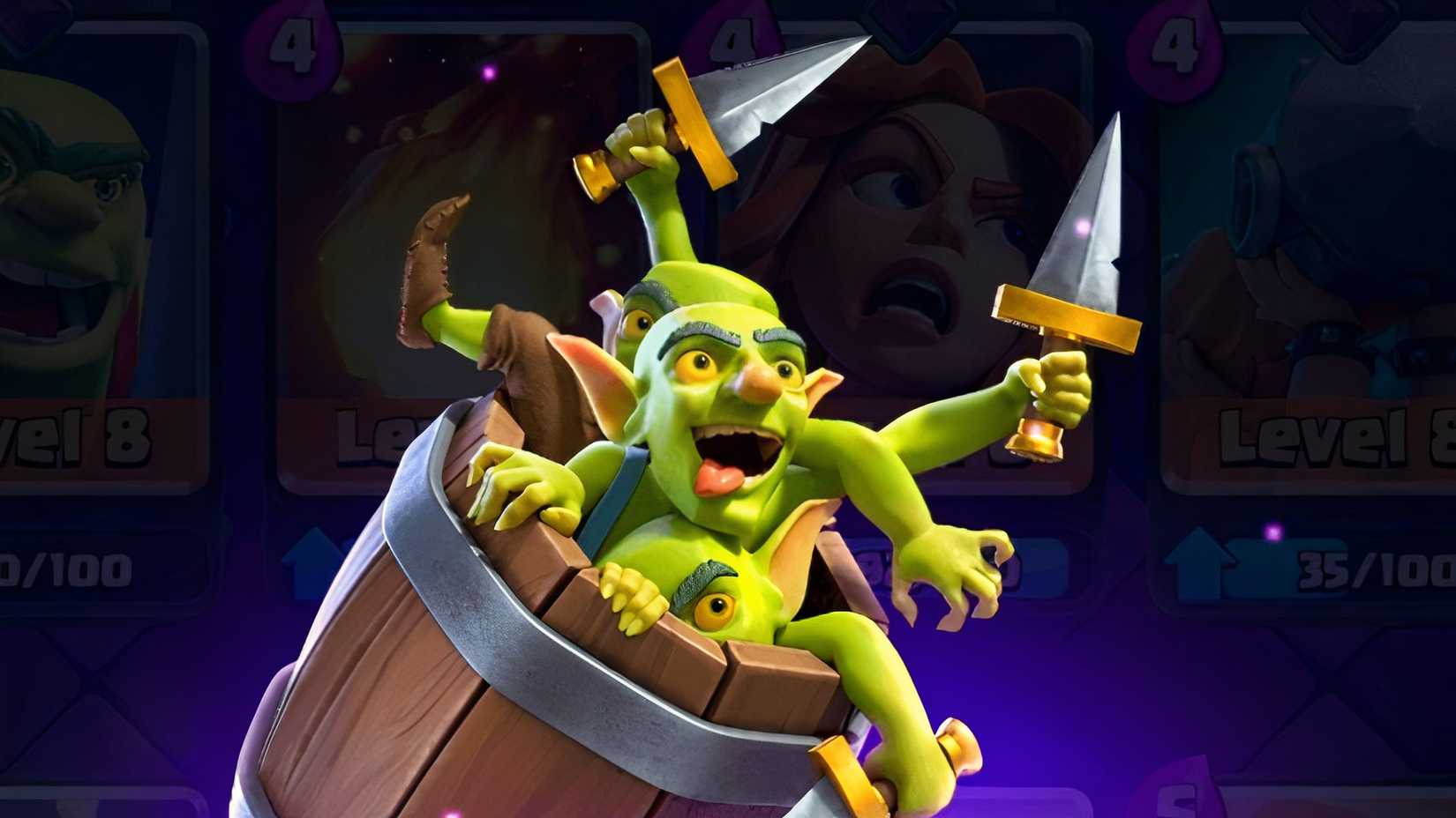 why goblin barrel is the best 3 elixir card in clash royale
