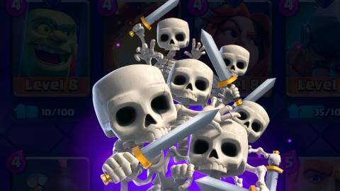 why skeleton army is the best 3 elixir card in clash royale
