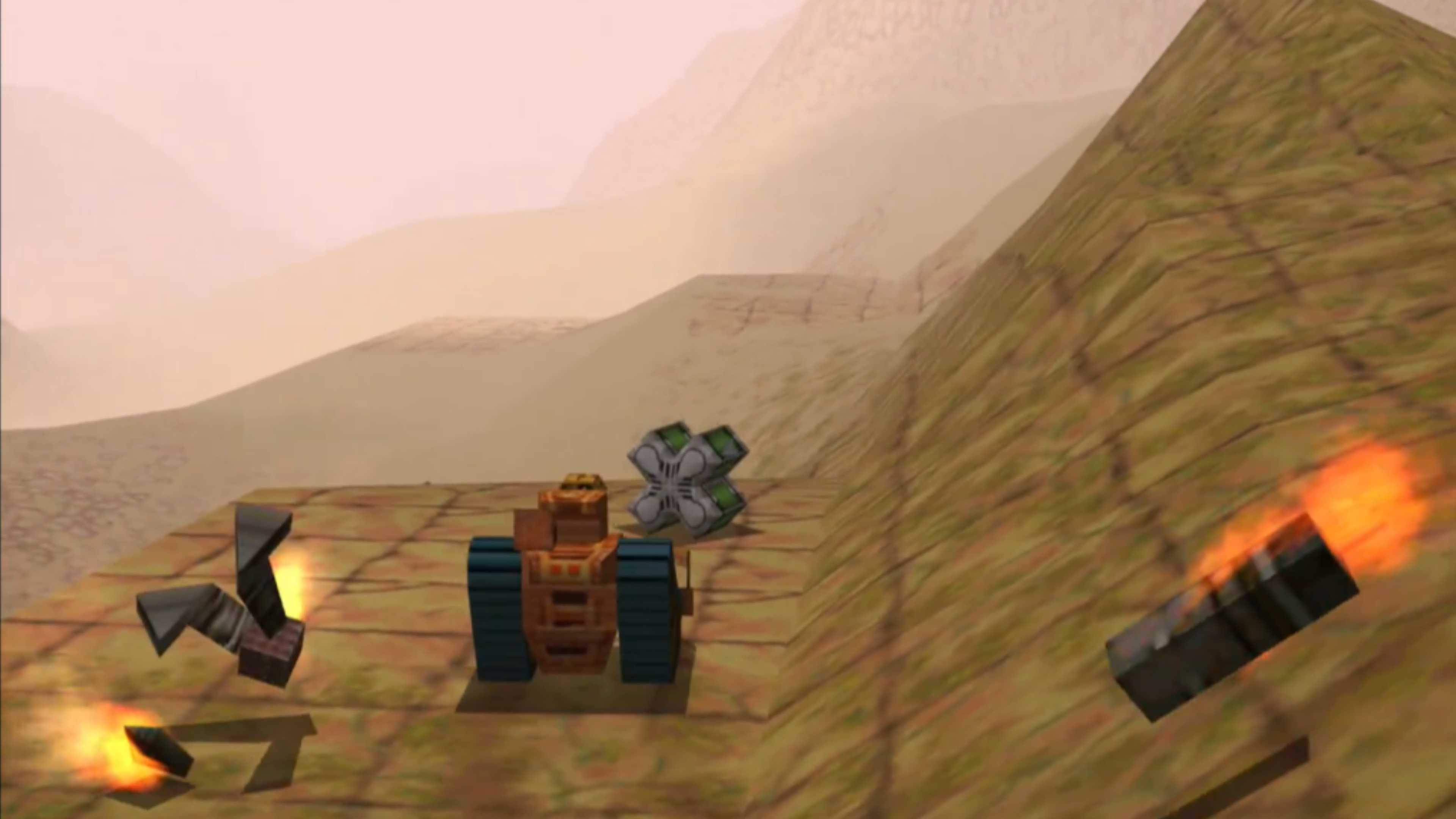 Tank combat in Wild Metal Country